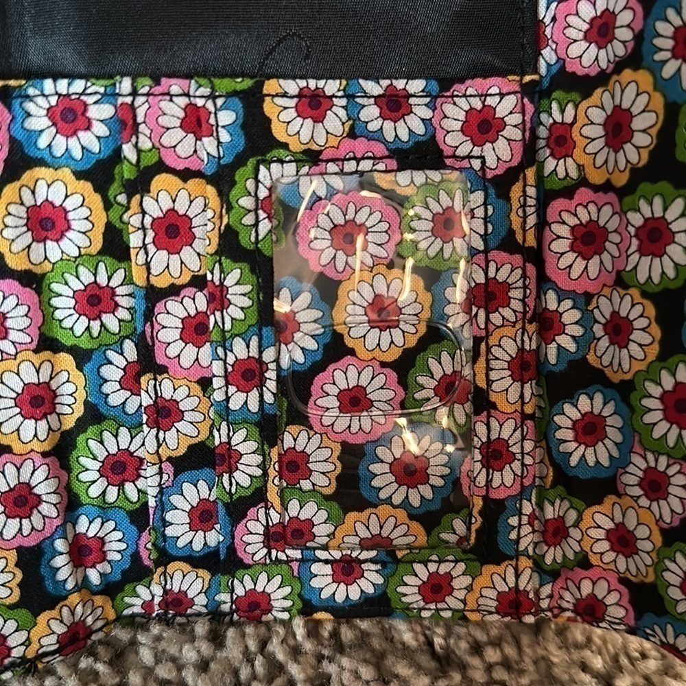 Vera Bradley Cotton Paisley trifold wallet - Picture 5 of 10